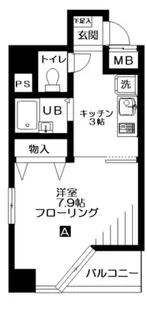 ジョワメゾン田端【6階】の間取り