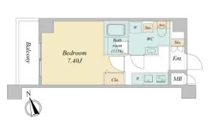 東京都立川市羽衣町1【マンション】の間取り