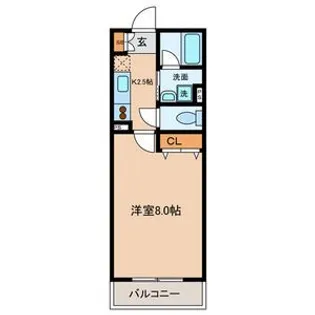 ORBITAL8【2階】の間取り