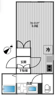 パークヒルズザ・名主の滝公園【2階】の間取り