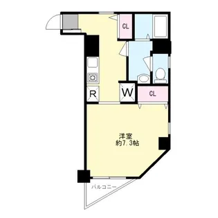 エスポワール・ハマダ【5階】の間取り