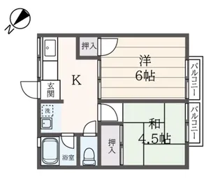 神奈川県横浜市旭区川井本町【アパート】の間取り