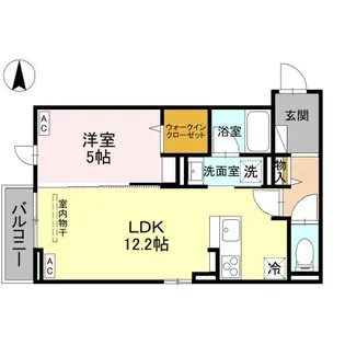 DR相木HERZ【2階】の間取り