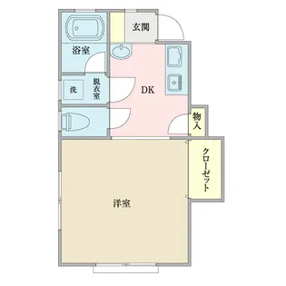 ガーデンベレーザ【1階】の間取り