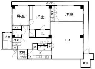 ドムス青山【4階】の間取り