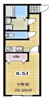 Ambition稲城【1】【3階】の間取り