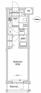 東京都中野区本町4【マンション】の間取り