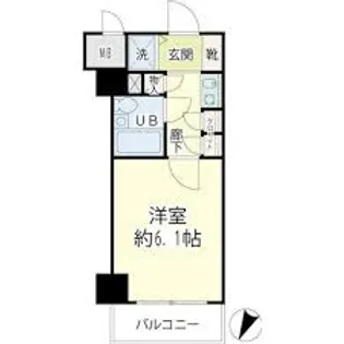 NICEアーバンスピリッツ横濱吉野町【3階】の間取り