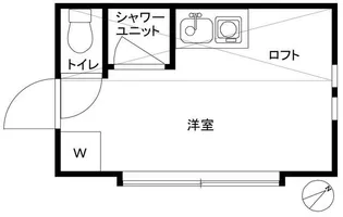 アーバンプレイス池袋IIA【2階】の間取り