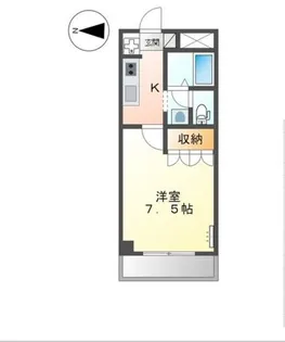 コンフォース光【1階】の間取り