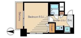 クレスト21【4階】の間取り