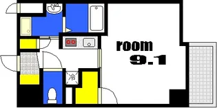 I-STAGE住吉町【3階】の間取り