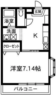 フィールドII【2階】の間取り