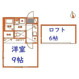 Felice金沢文庫【2階】の間取り