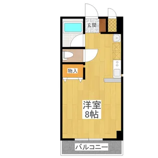 テンローズ106【4階】の間取り