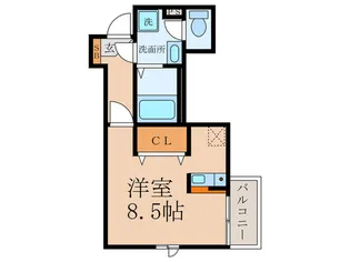 カルム吹田【2階】の間取り