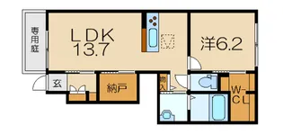 NKプラス【1階】の間取り