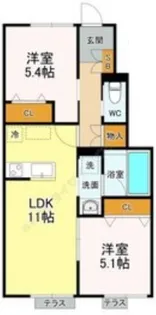 La plata【1階】の間取り