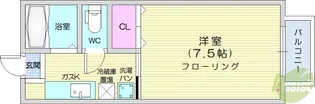グランデュールユカ【1階】の間取り