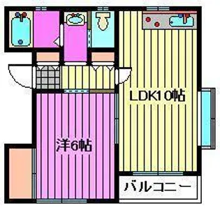 ハイムツースリー【3階】の間取り