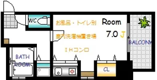 ピュアハウス【2階】の間取り