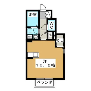 Olivier Odorant【1階】の間取り