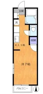 ドミール草加【2階】の間取り