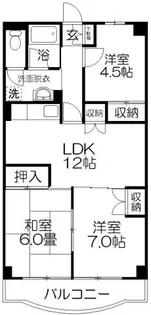 シャルマン5【4階】の間取り