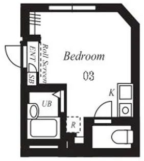 プラチナフォルム西巣鴨【4階】の間取り