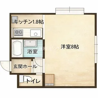 PATIO SHIMIZU【4階】の間取り