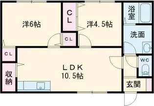ikka国武 II B棟【1階】の間取り
