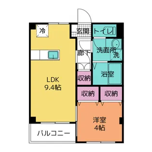 ルミエール【2階】の間取り