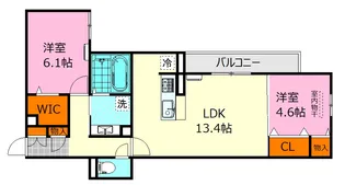 パークコート東雲【3階】の間取り