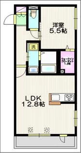 Belle cascade Akabane【2階】の間取り
