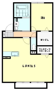 アビタシオンA【1階】の間取り