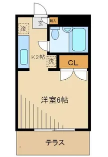 メゾントヨタ【1階】の間取り