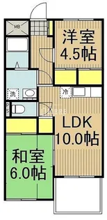 セントラルコーポフェニックス【3階】の間取り
