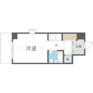 オーキッド此花【3階】の間取り