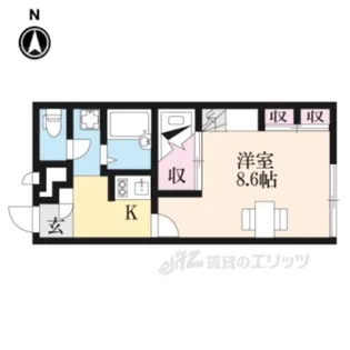 レオパレス俵口ヒルズ【2階】の間取り