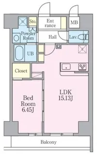 JUSEI RESIDENCE【1階】の間取り