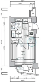 SYFORME TOGOSHI-KOEN【3階】の間取り