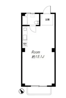 ヴィラシャンテIIIーC【1階】の間取り