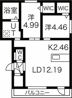 イルデコ356【4階】の間取り