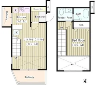 可染館の間取り