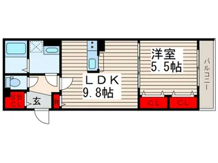 Third Wings【2階】の間取り