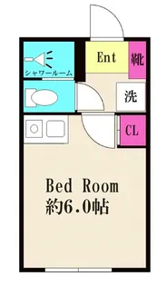 アゼリアボックス27【3階】の間取り