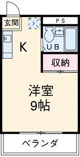 メゾン・ド・ラフィット【1階】の間取り