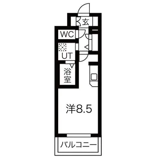 エヴァステージ神戸六甲【9階】の間取り