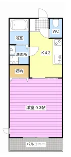 Green Apple【5階】の間取り