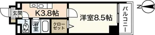 ミーニュ・カーザ【6階】の間取り